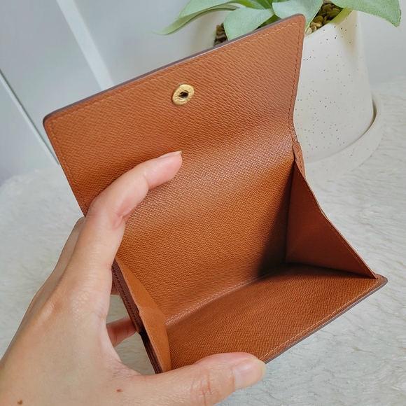 💕Authentic LOUIS VUITTON Compact Wallet Monogram - Picture 4 of 16